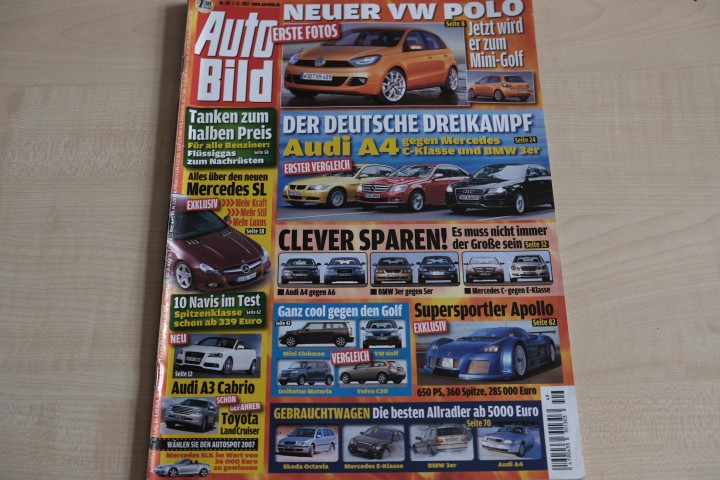 Deckblatt Auto Bild (49/2007)